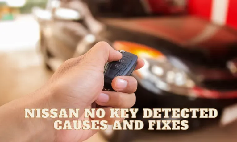 nissan no key detected
