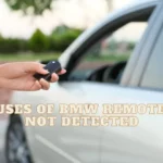 BMW remote key not detected