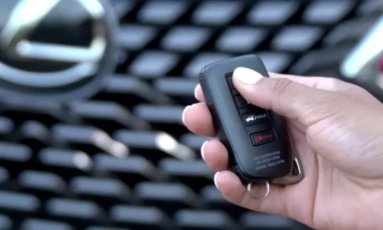 Lexus Remote Start Not Working