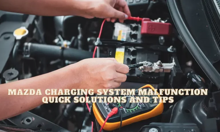 Mazda Charging System Malfunction