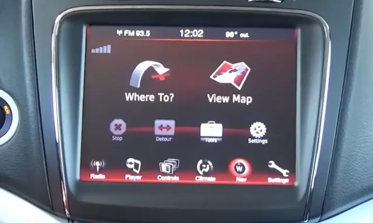 Dodge Journey Backup Camera Problems