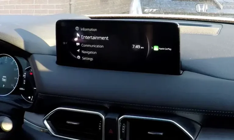 Mazda Screen Not Working