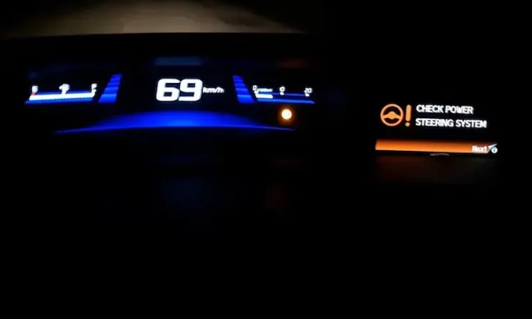 Honda Civic Check Power Steering System