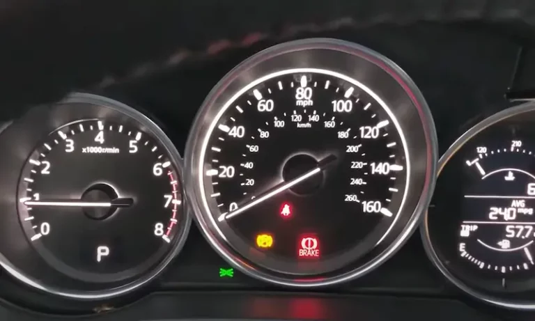 MAZDA Parking Brake Malfunction