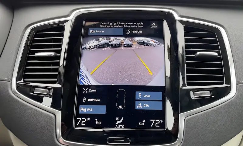 Volvo Park Assist System Service Required