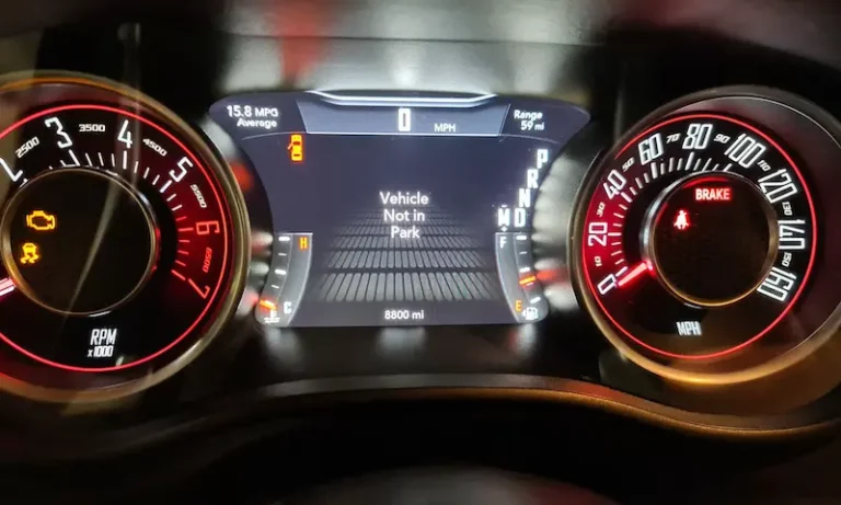 Dodge Vehicle Not in Park