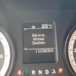 Ram 1500 Service airbag system