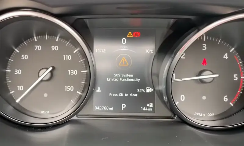 range rover sos system limited