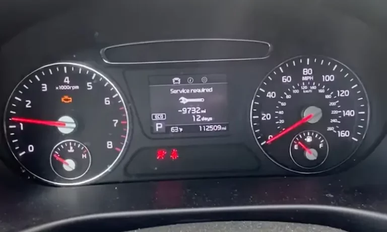 Kia Service Required Message