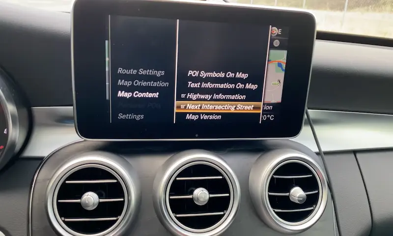 Mercedes Screen Not Working