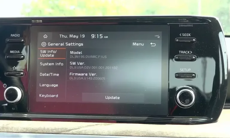 Kia Display Screen Not Working