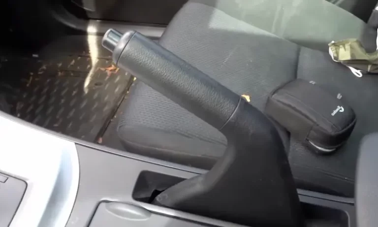 Parking Brake Not Holding on Hill