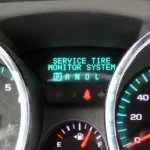 Chevy Service Tire Monitor System Message