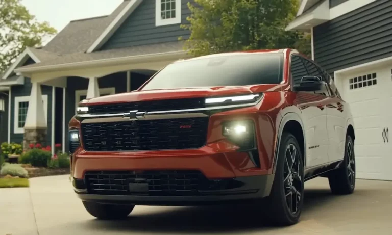 Chevy Traverse Service StabiliTrak Message