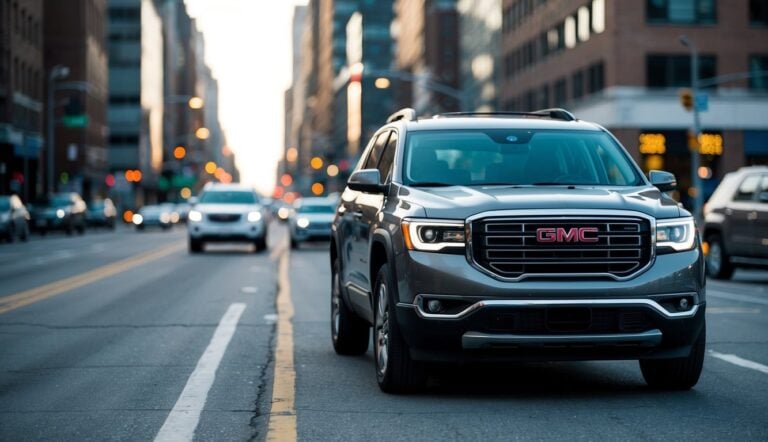 GMC Acadia Service StabiliTrak Message