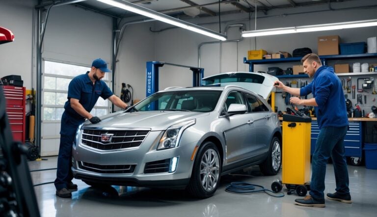 Cadillac SRX Service StabiliTrak Message