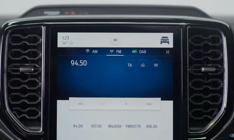 Ford Explorer Screen Black