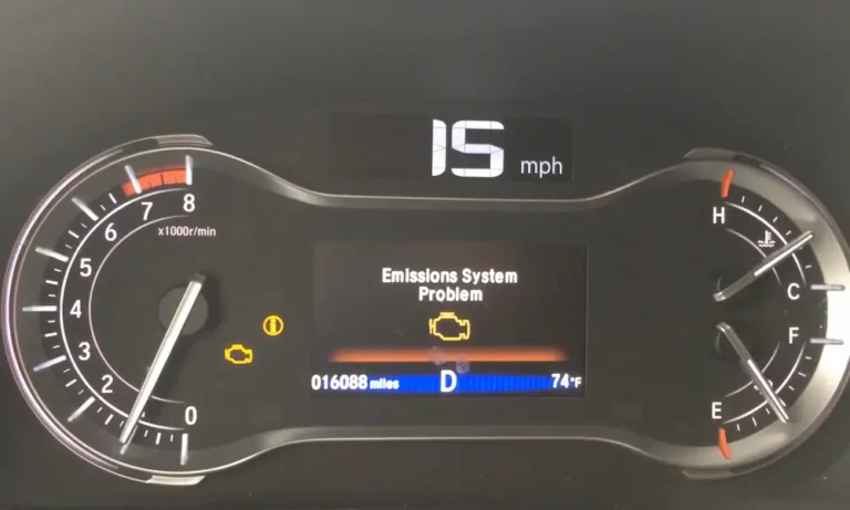 Honda Pilot Emissions System Problem