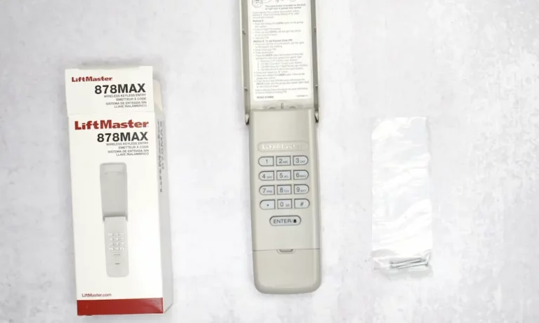 LiftMaster Keypad Not Working