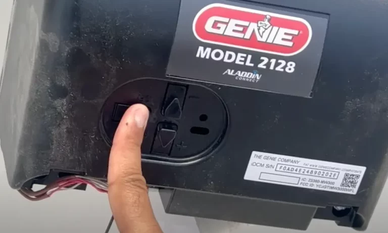 How to Reset Genie Garage Door Opener