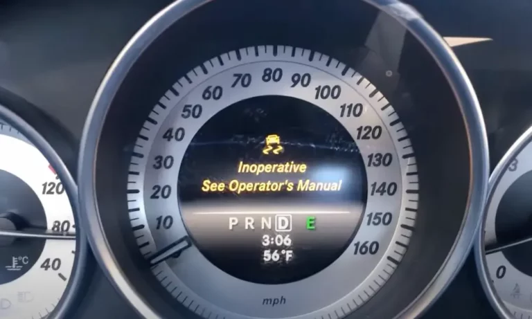 Mercedes SOS Inoperative