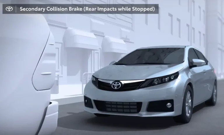 Secondary Collision Brake System Malfunction