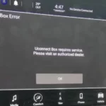 Uconnect Box Requires Service Message