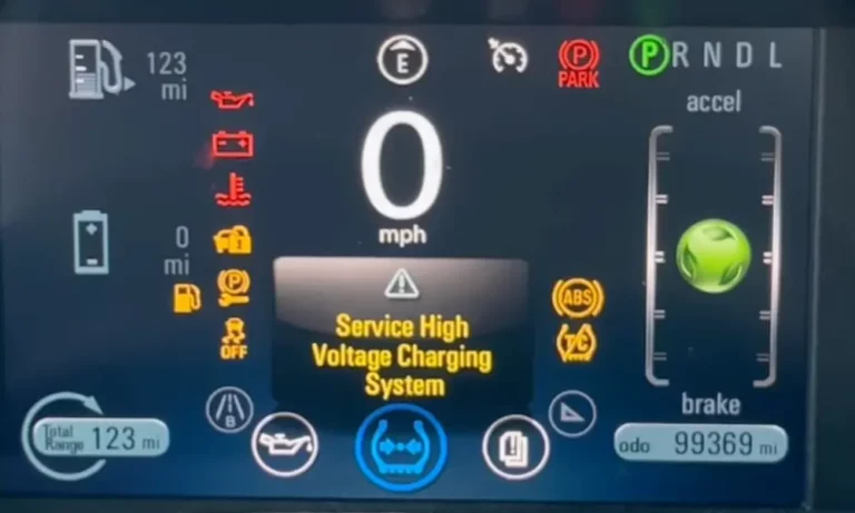 Chevy Volt Service High Voltage Charging System