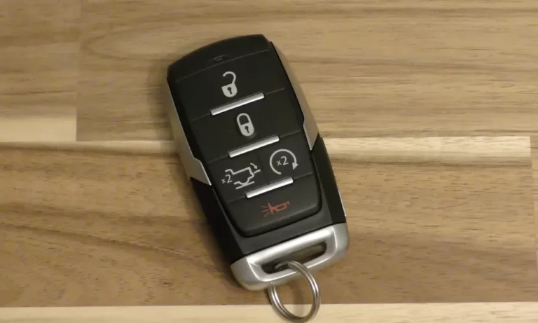 Dodge Ram Key Fob Not Working