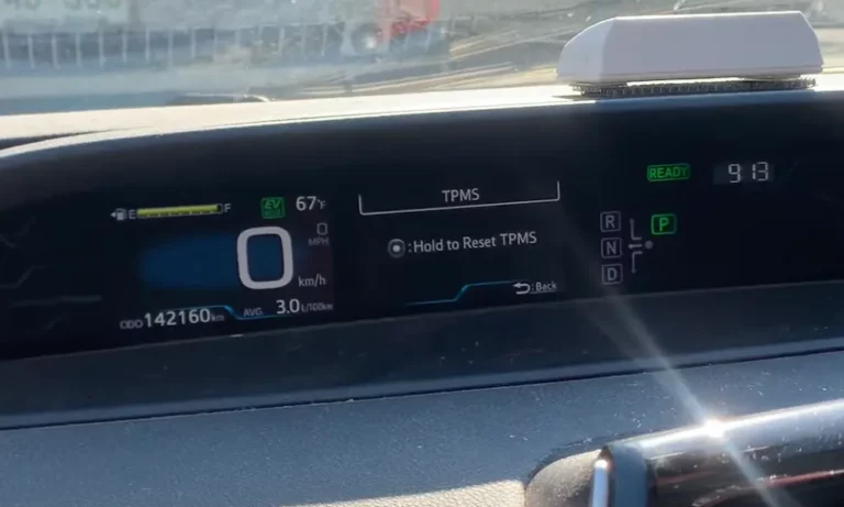 How to Reset Toyota Prius Tire Pressure Sensor