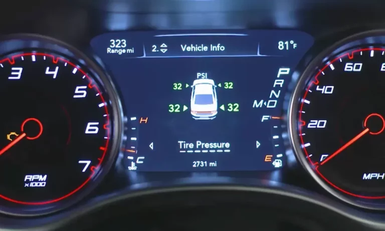 Dodge Charger Tire Pressure Sensor Reset