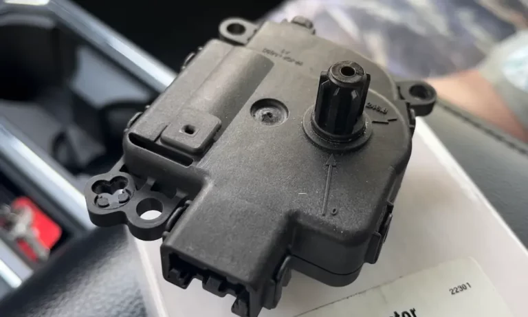 Dodge Blend Door Actuator Reset