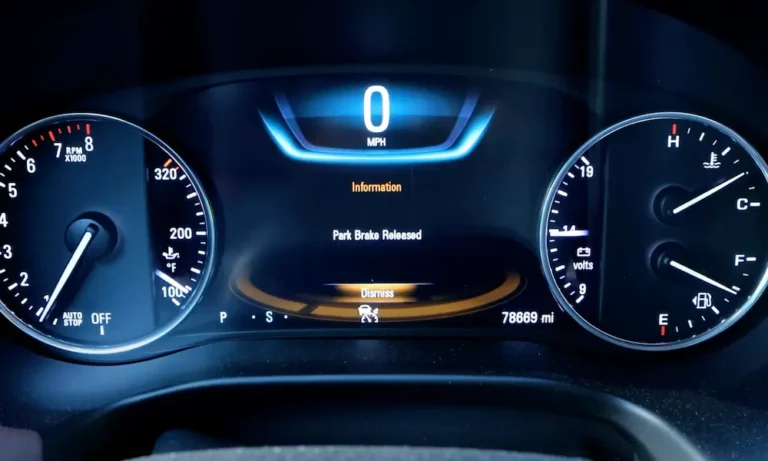 GM Electronic Parking Brake Service Mode