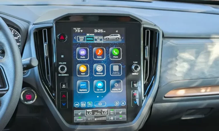 How to Reset Subaru Touch Screen