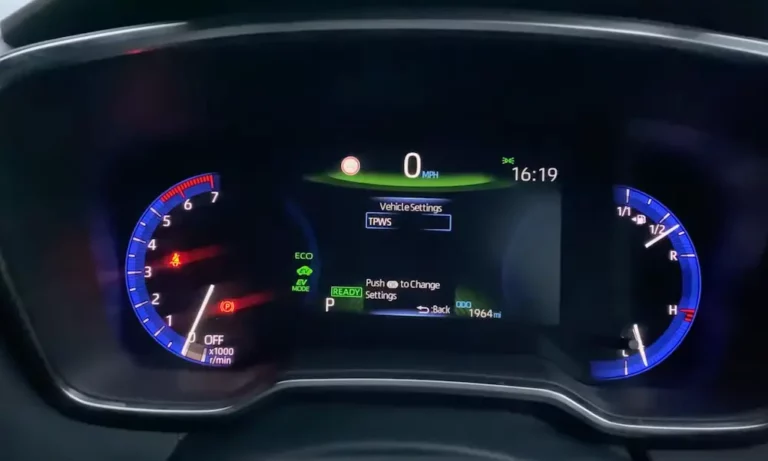 Toyota TPWS Malfunction