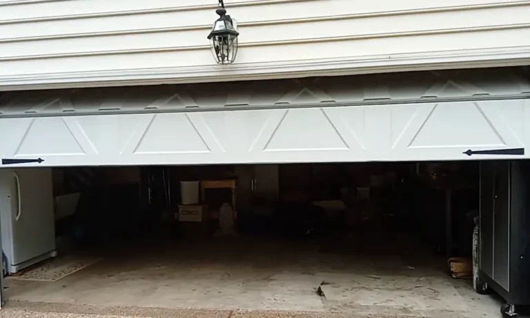 How to Open Garage Door with Broken Spring