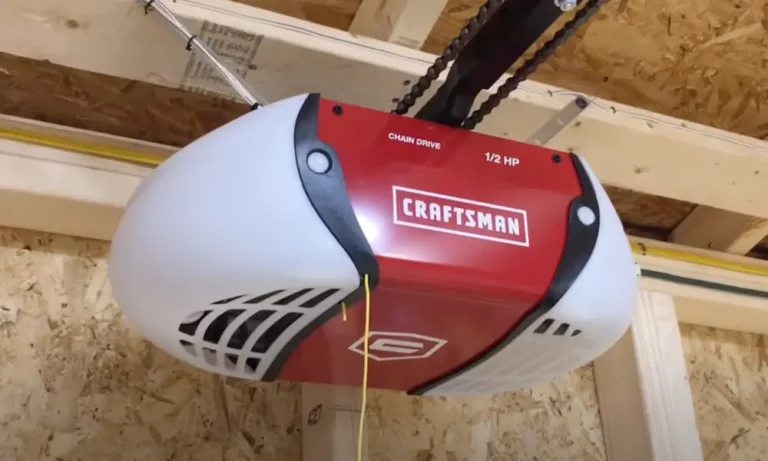 Craftsman Garage Door Opener Problems