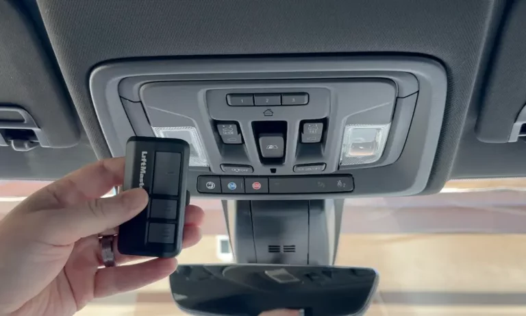 How to Program GMC Garage Door Opener