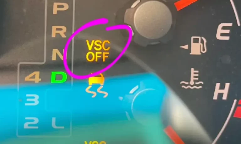 4 Methods to Reset VSC Light on Lexus