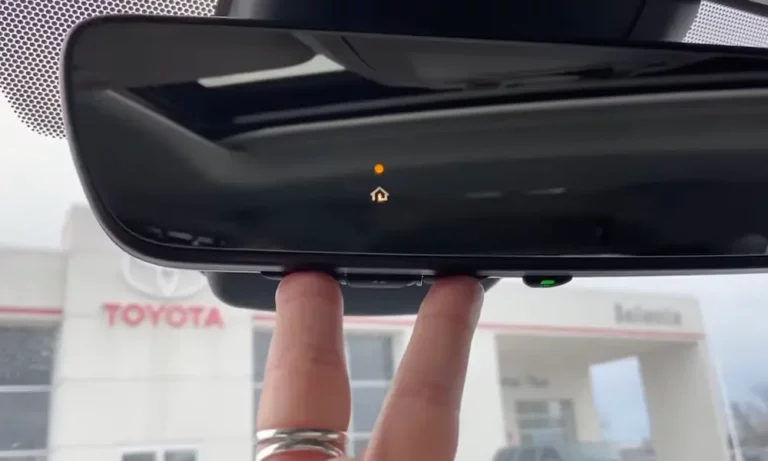 Toyota HomeLink Not Working