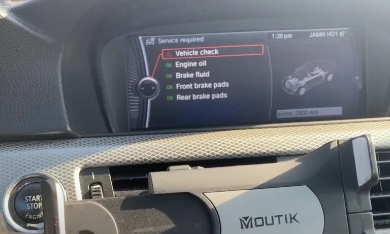 How to Reset BMW Vehicle Check