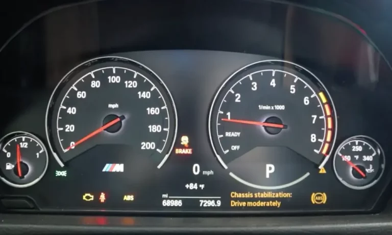 BMW Chassis Stabilization: Drive Moderately