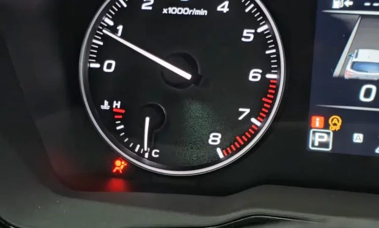Subaru Airbag Light On