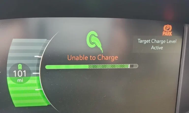 Chevy Bolt Unable to Charge