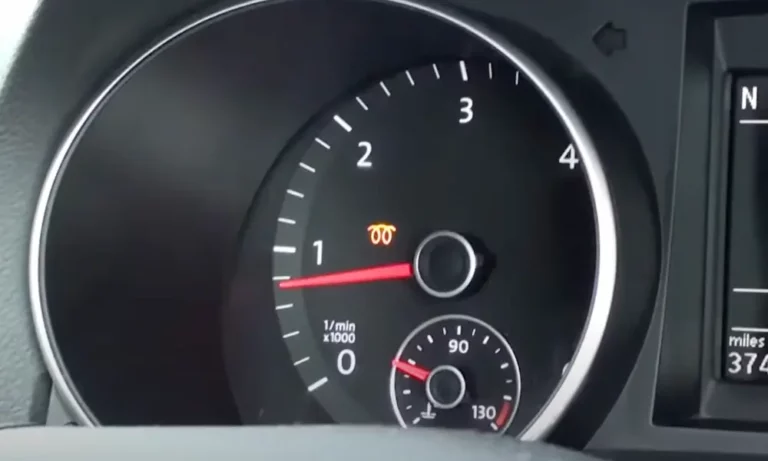 VW Glow Plug Light Flashing