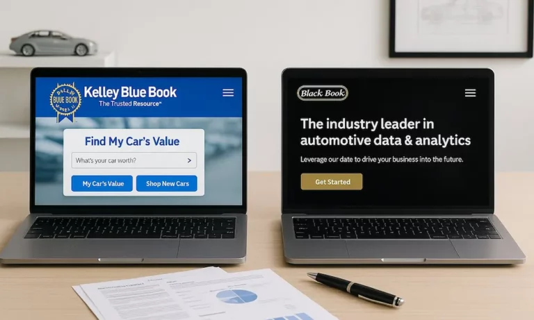 Kelley Blue Book vs Black Book