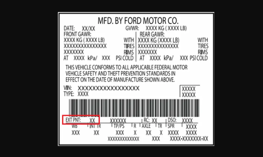  Where to Find Color Code on Car: Every Brand, Every Location - Daily 