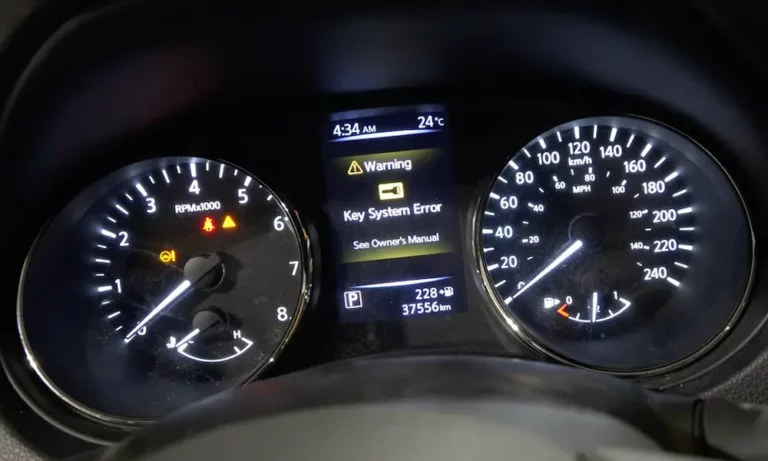 Nissan Key System Error