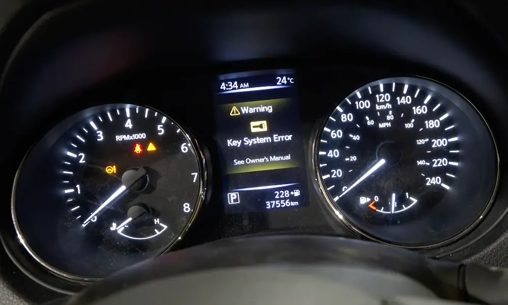 Nissan Key System Error