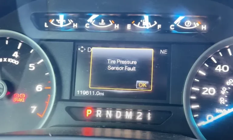 Ford Tire Pressure Monitor Fault